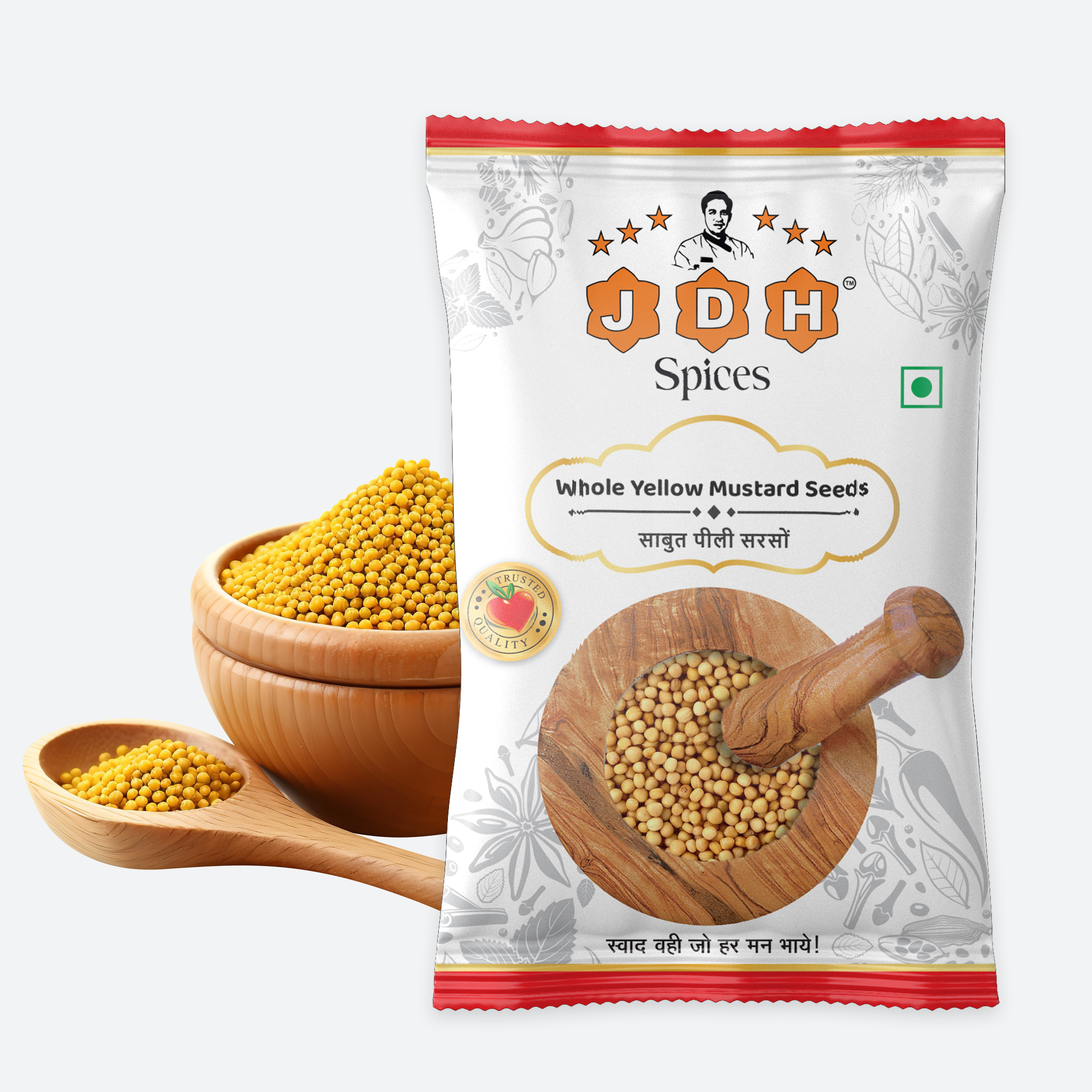 Whole Yellow Mustard Seeds